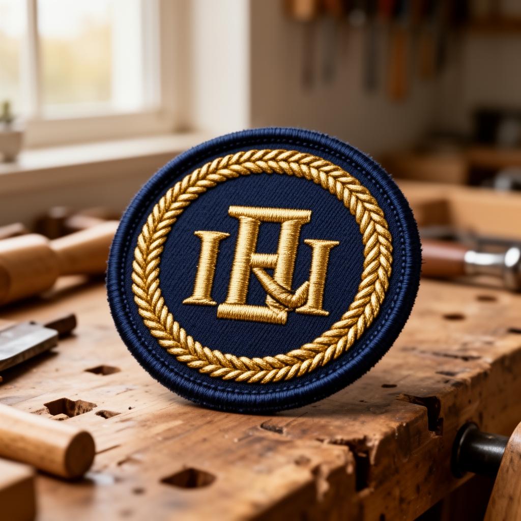 Brand crest — precision-stitched custom patch by Stitchwork Studio