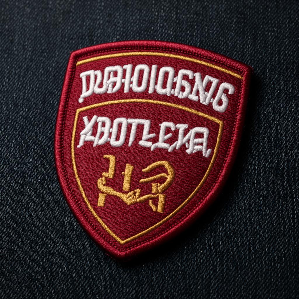 Team patch — precision-stitched custom patch by Stitchwork Studio